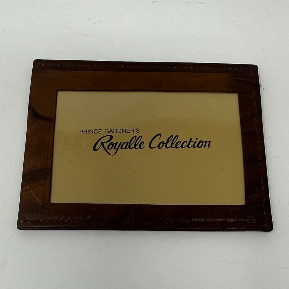 Prince Gardner's Royalle Collection Brown Leather Wallet